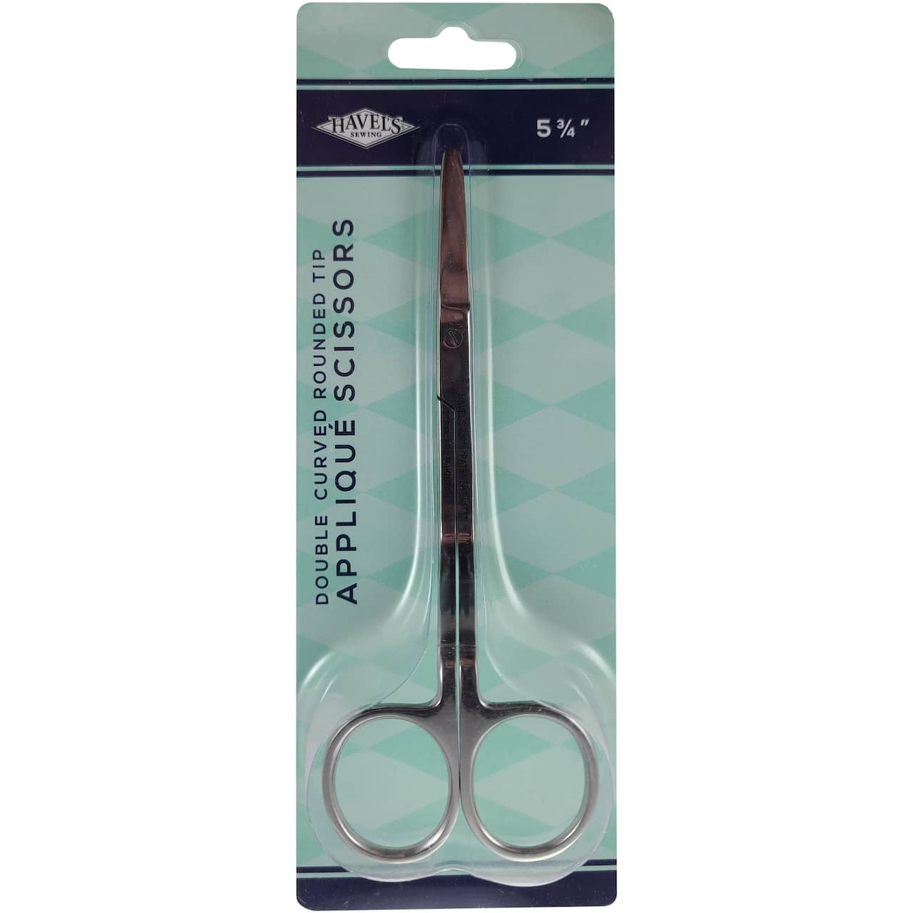 Havel's™ 5.75" Rounded Tips Double-Curved Applique Scissors